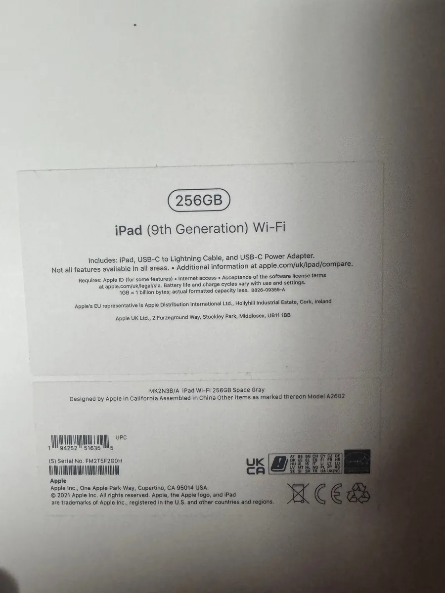 Apple iPad 9th generation 10.2 - Image 1