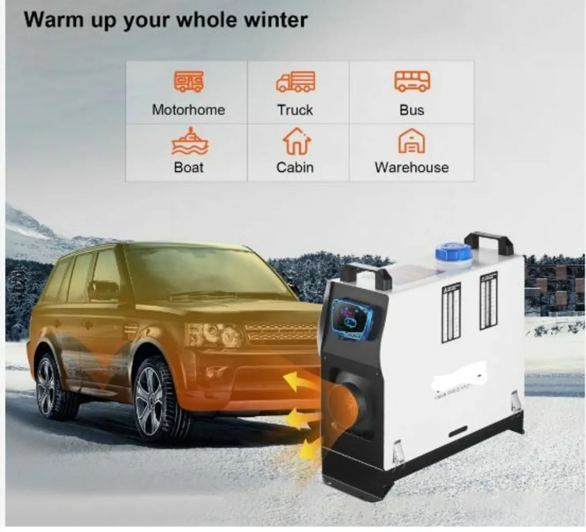 Diesel Air Heater, 8KW Parking Heater - Image 2