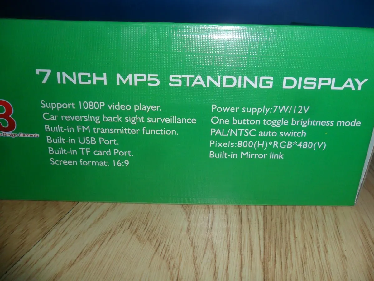 7-inch monitor with USB SD mp5 player - Image 2