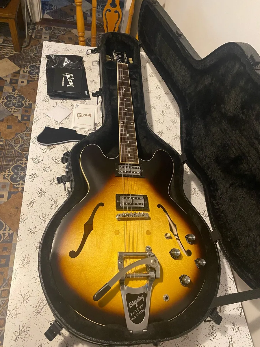 Gibson ES-335 Filtertrons Bigsby - Image 1