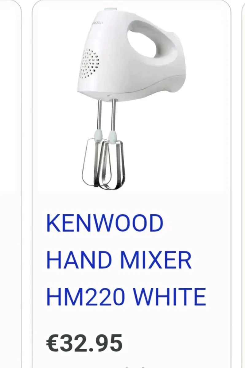 KENWOOD Hand mixer 220W - Image 4