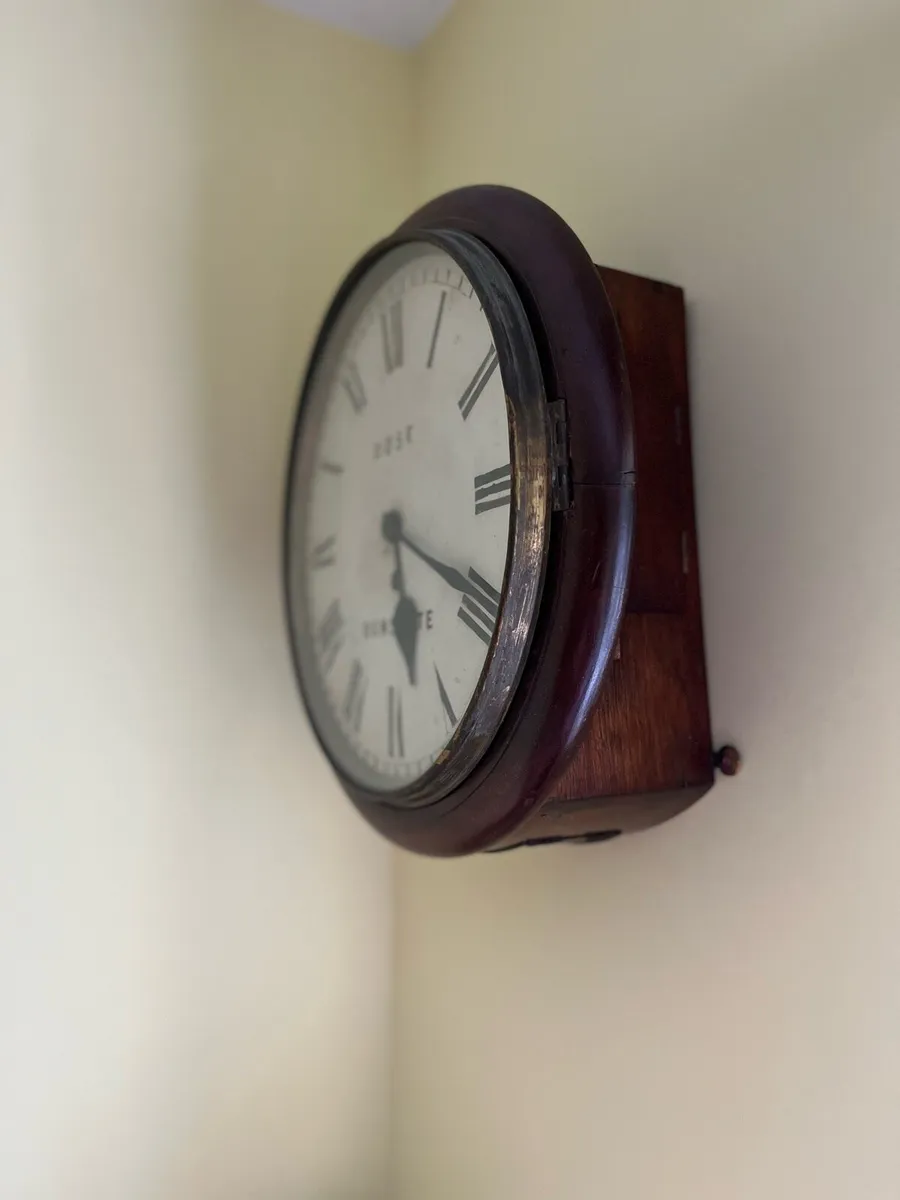 19th Century Fusee School Clock - Image 3