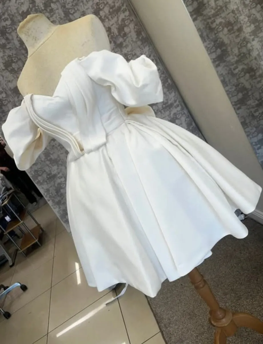Wedding two bridesmaids dresses plus flower girl - Image 3