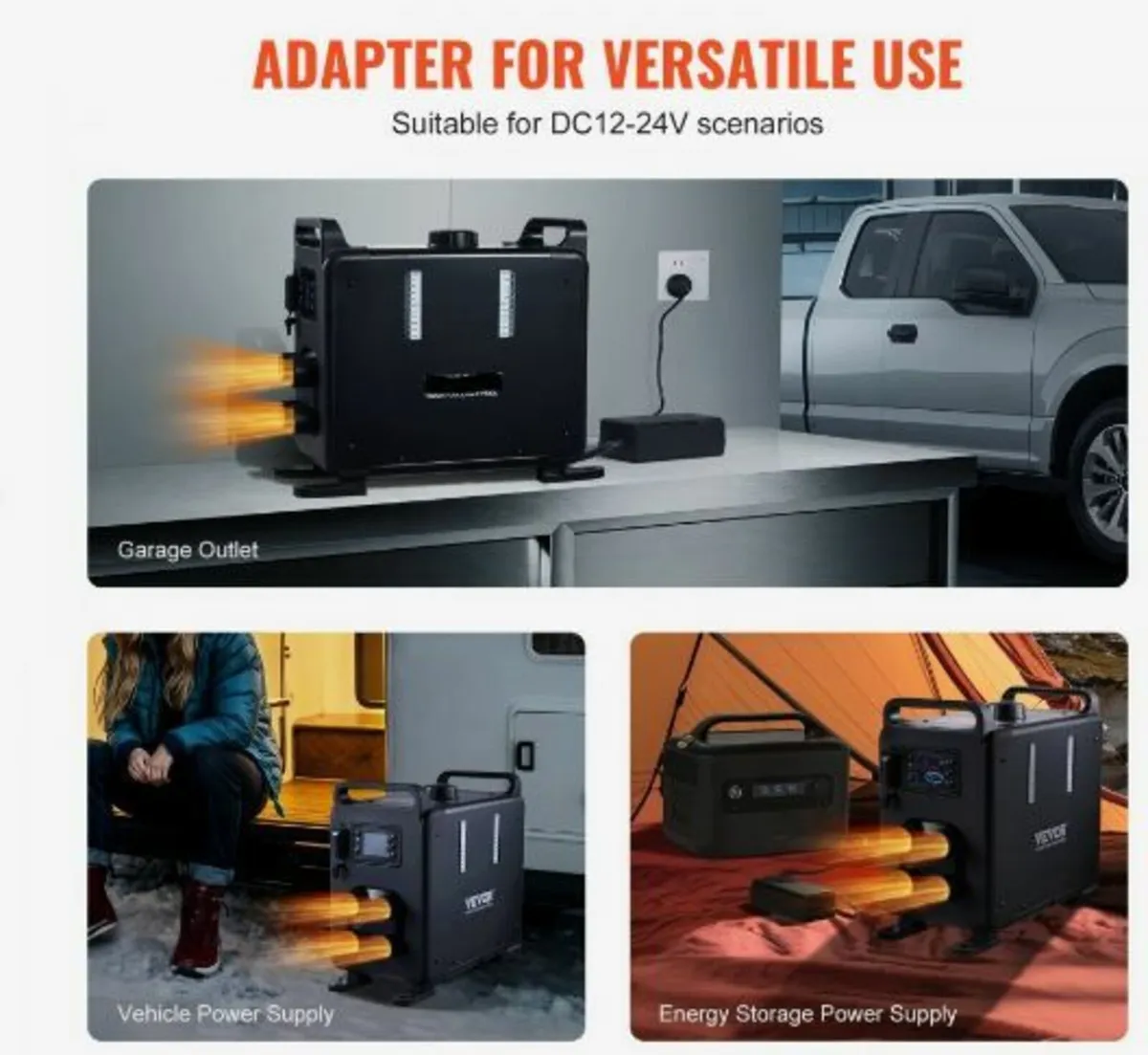 Diesel Air Heater Diesel Heater 12V/24V 8KW - Image 2