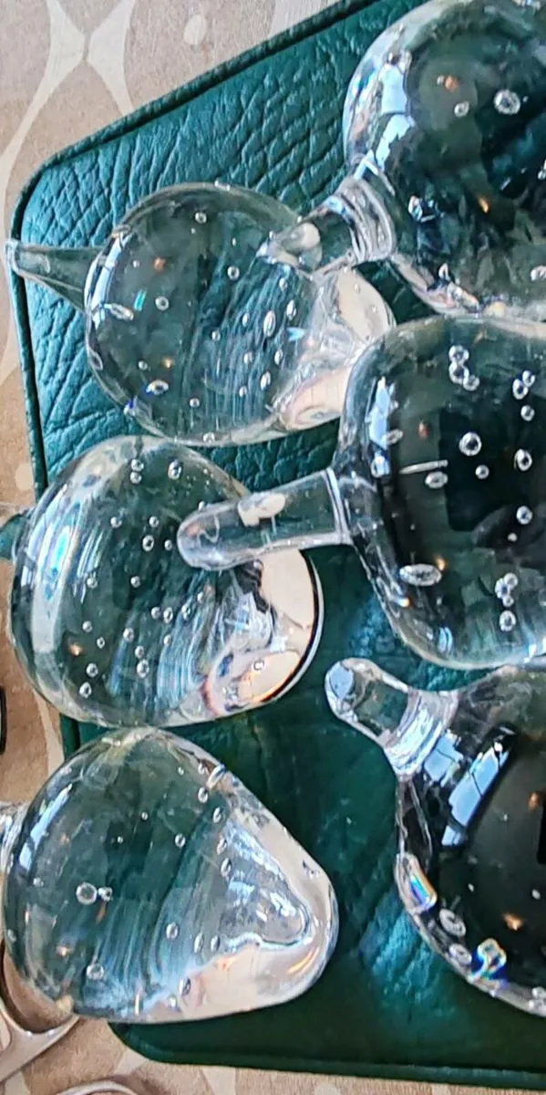 Vintage glass apples - Image 2