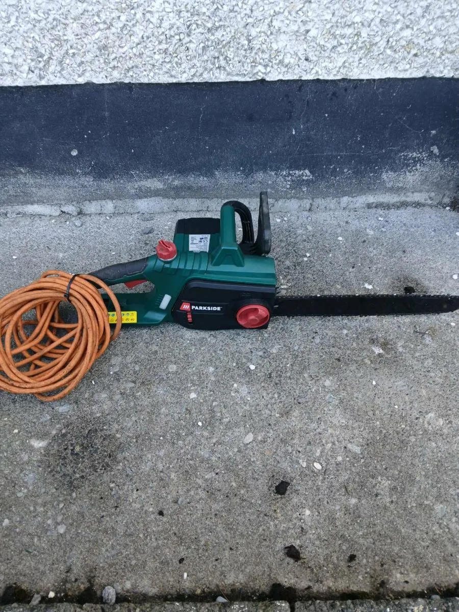 Parkside electric chainsaw like new pm