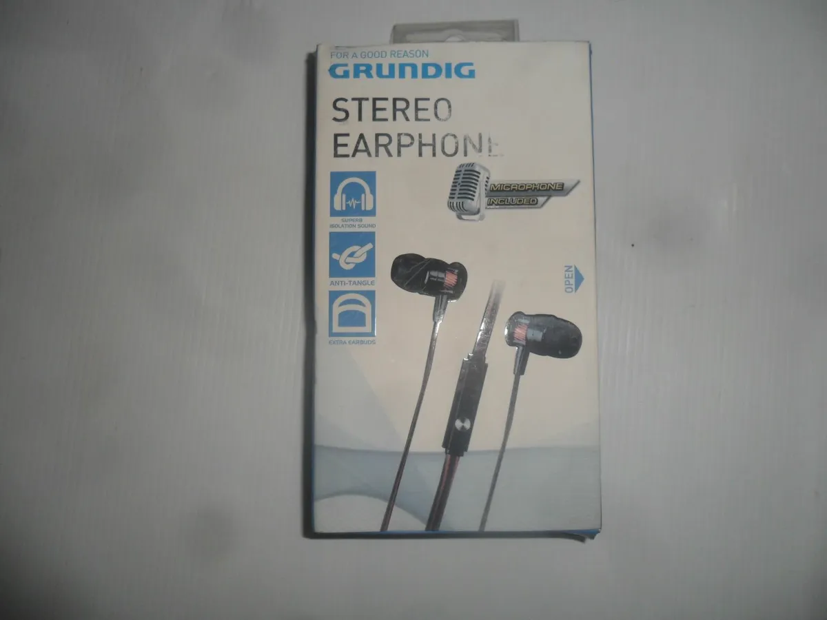 stereo earphone with microfone - Image 3