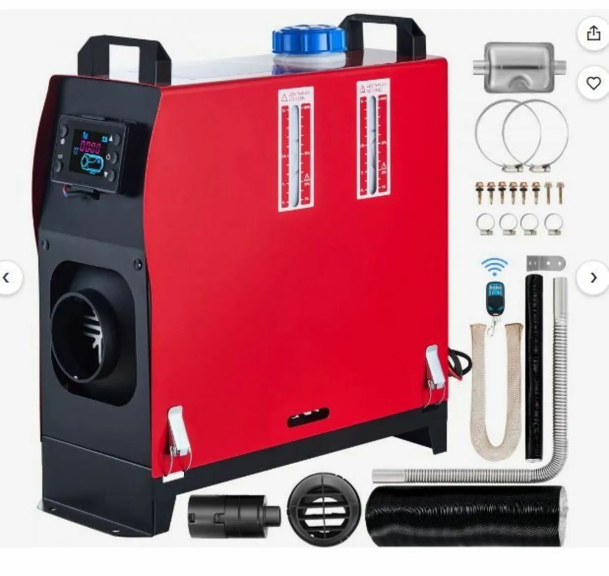 5KW Diesel Air Heater, All in One 12V - Image 1