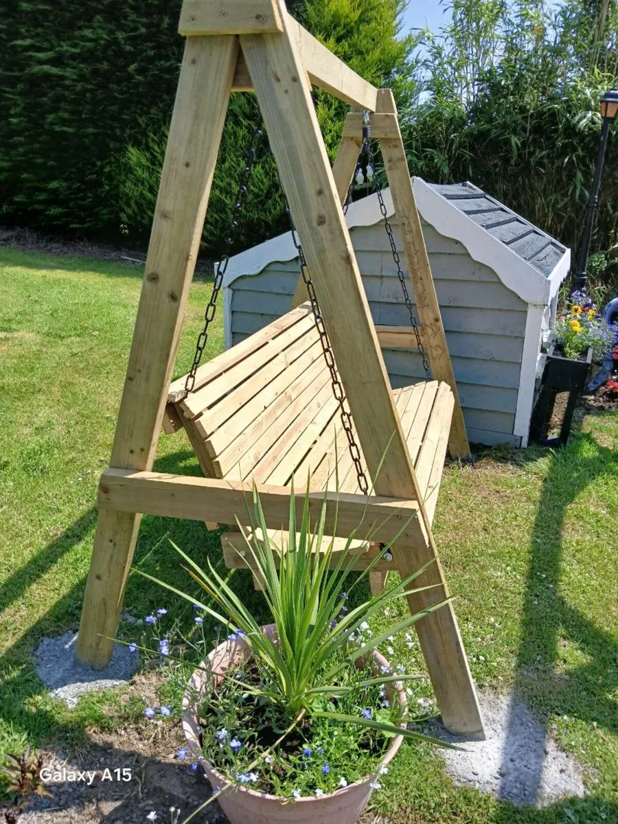 Garden swing seat - Image 4