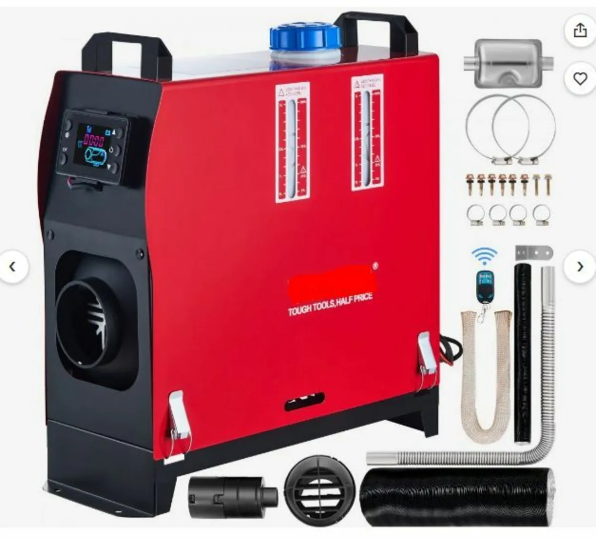 Air Diesel Heater Fuel Heater 12V 8KW - Image 2