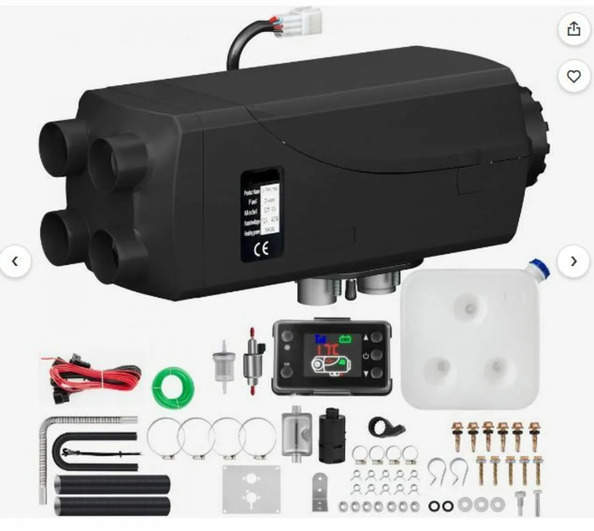 8KW Air Diesel Heater, 12V Parking Heater - Image 3