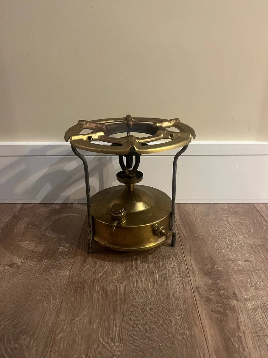 Vintage BAT Brass Camp Stove - Image 1
