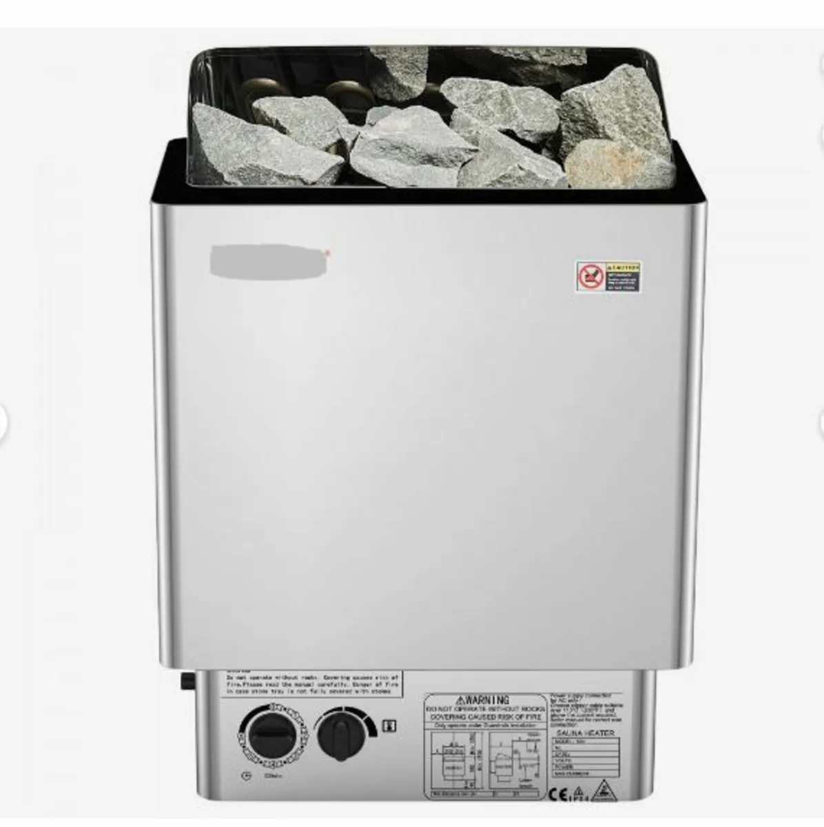 8KW Electric Sauna Heater Built-In Control - Image 2