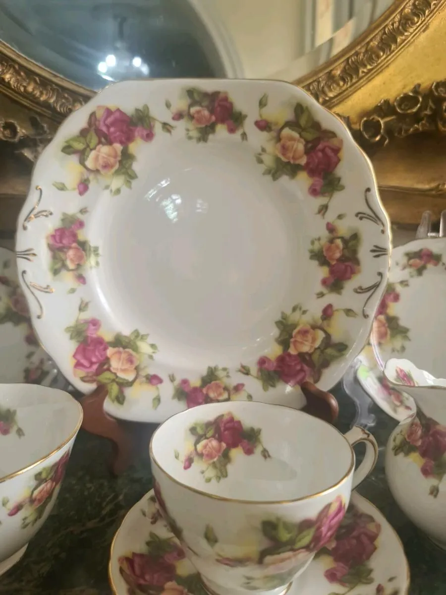 New Chelsea Staffs vintage teaset 1940s - Image 3