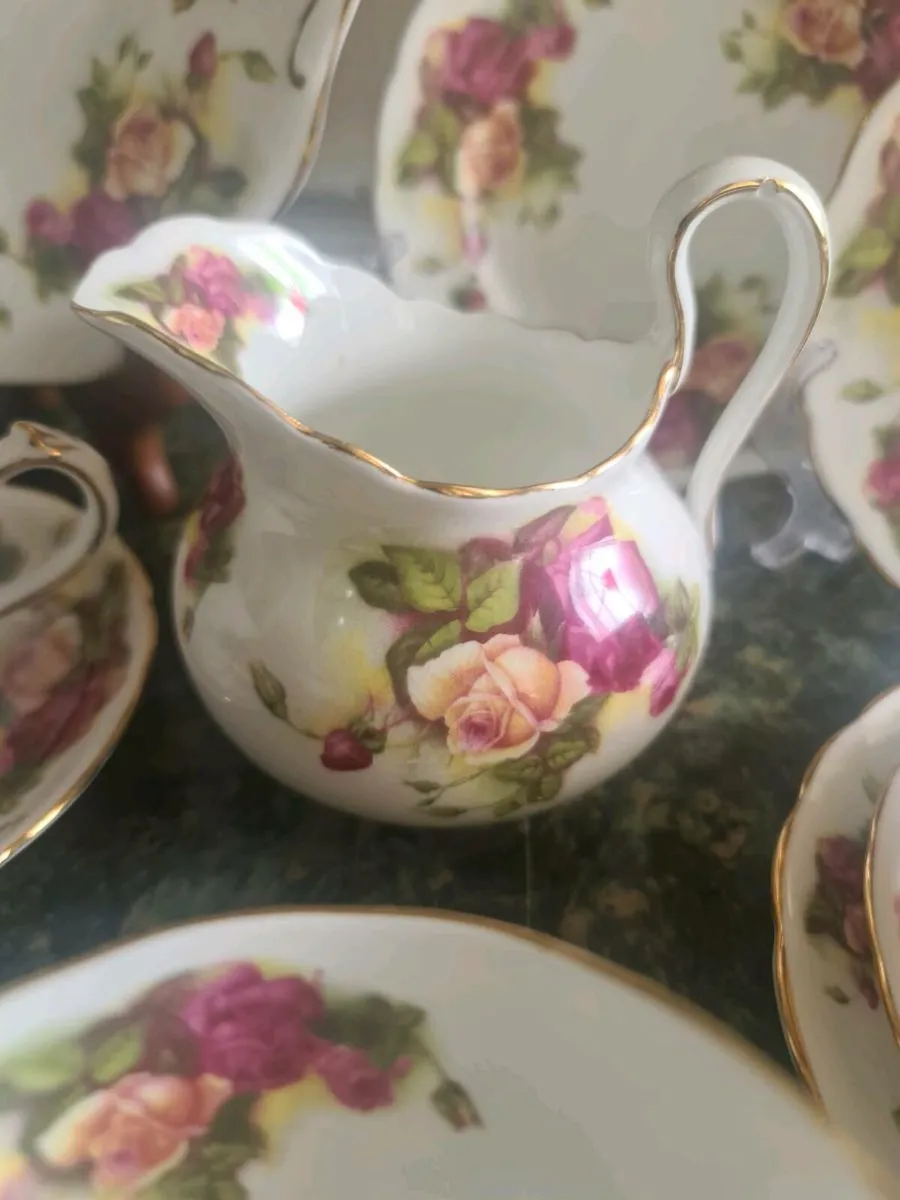 New Chelsea Staffs vintage teaset 1940s - Image 4