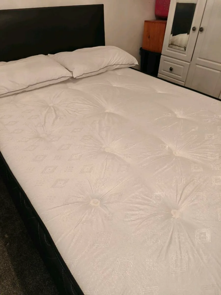 Double Bed & Mattress - Image 3