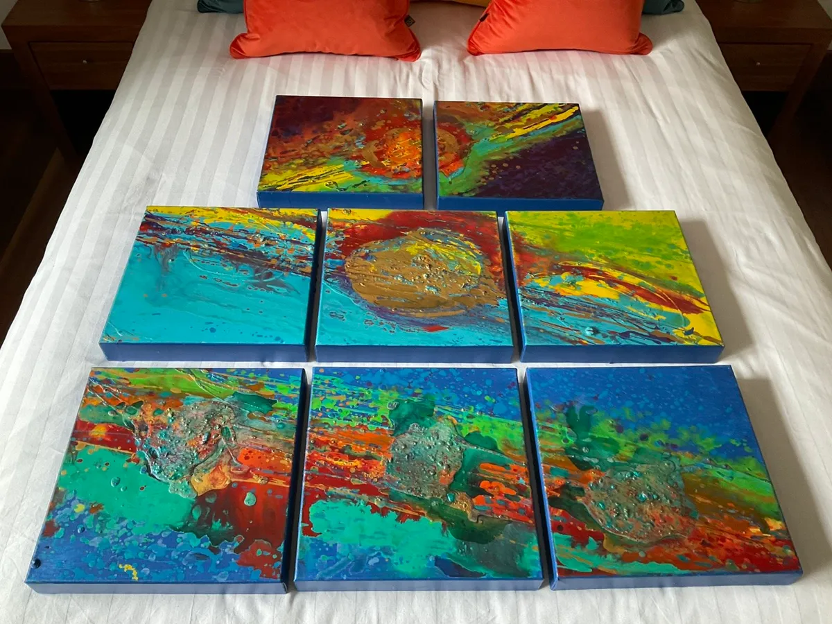 Original Textured Paintings - Image 1