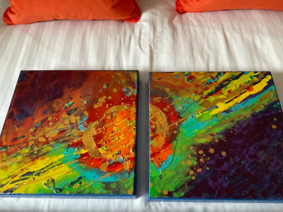 Original Textured Paintings - Image 2