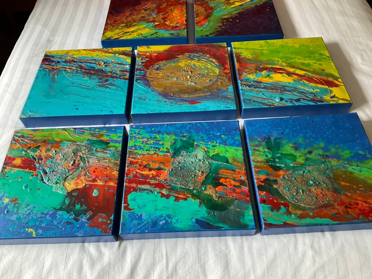 Original Textured Paintings - Image 4