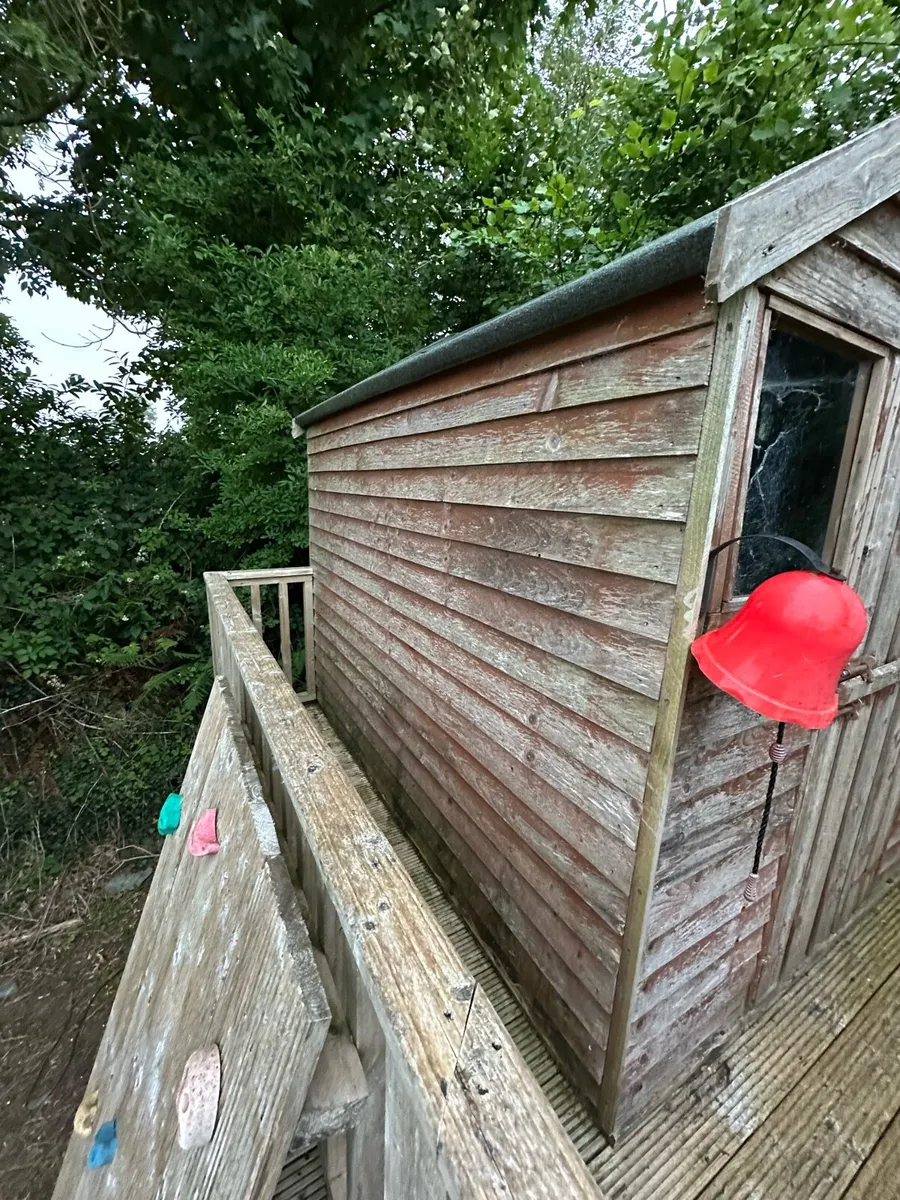 Wooden Shed 6x8ft used - Image 2