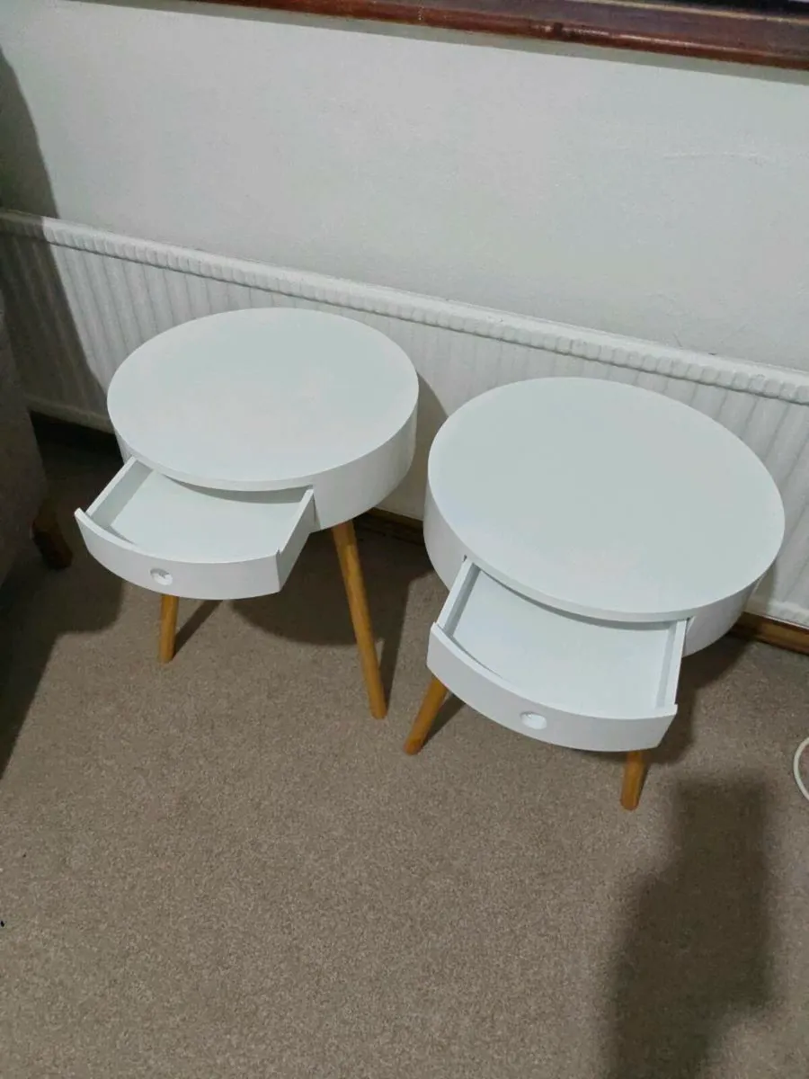 2 side tables with drawers - Image 3