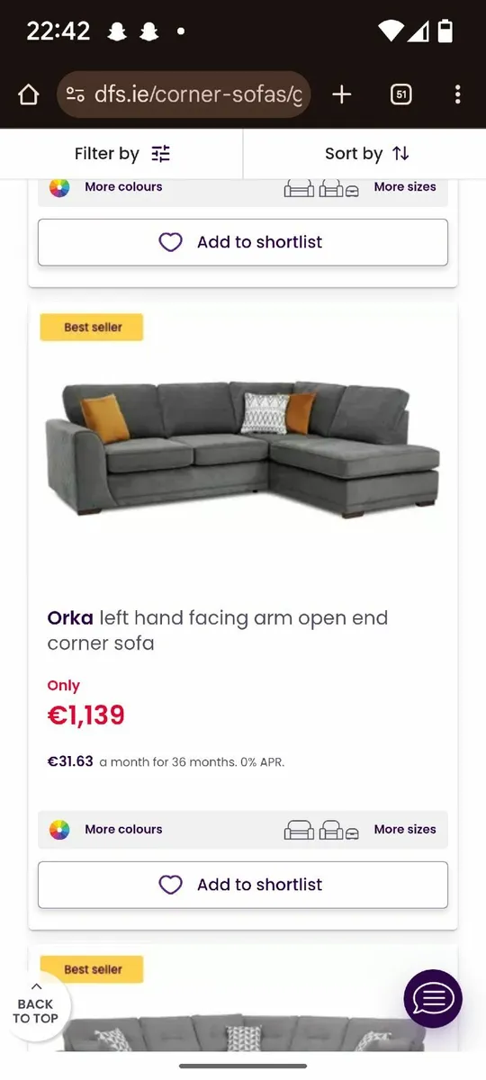 Corner Sofa - Image 1