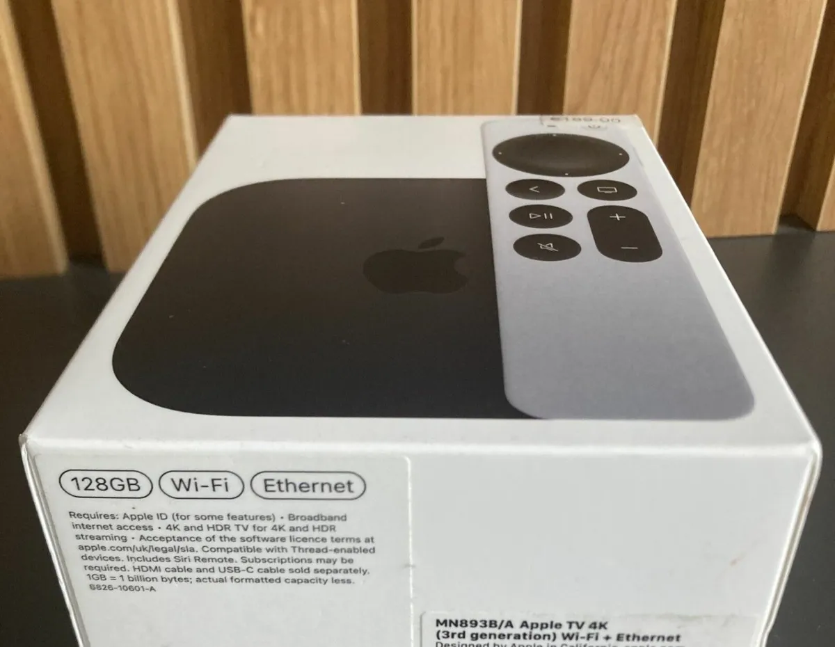 Apple TV 4K Wi-Fi + Ethernet 128GB Set-Top Box - Image 2