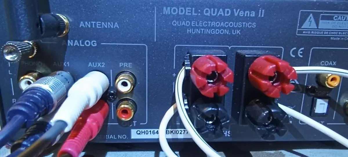QUAD veena 11 amp with QUAD 99-CDP-2  and QUAD 11L Classic speakers - Image 4