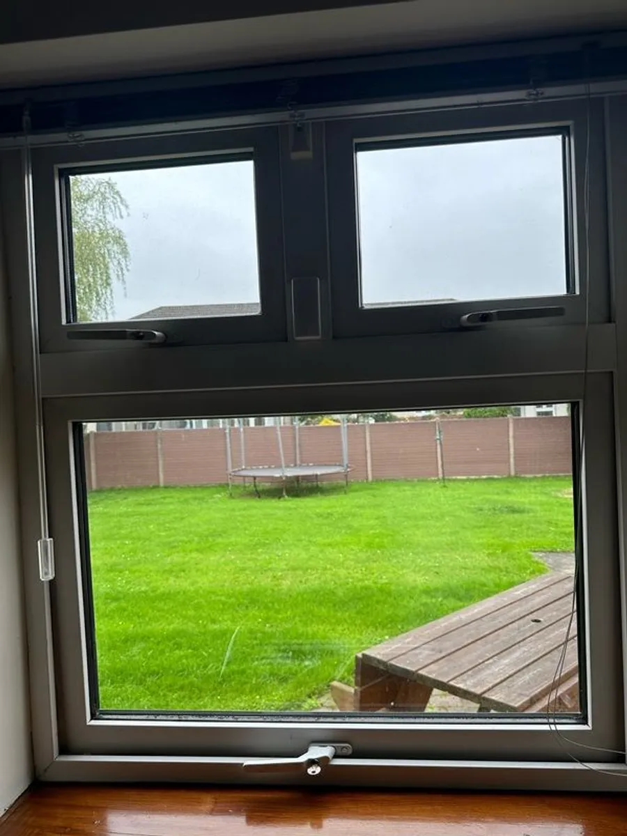 Two PVC double-glazed windows - Image 1