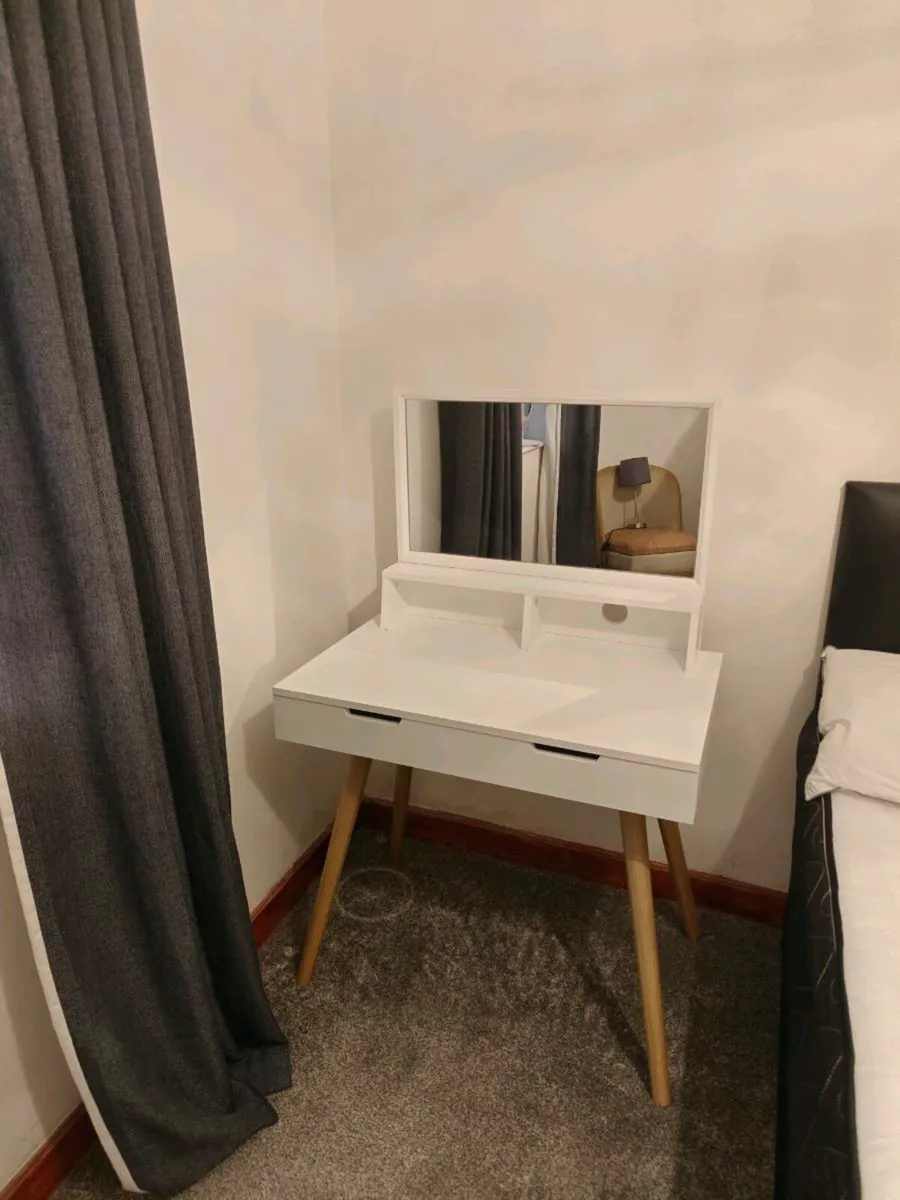 Dressing Table with 2 Drawers - Image 1