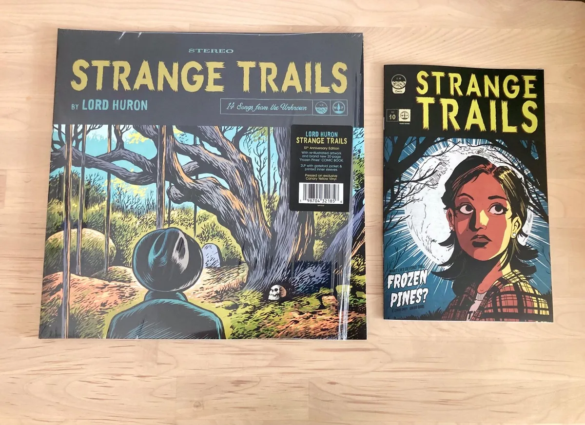 Lord Huron Strange Trails Ltd Ed Vinyl with Comic - Image 4