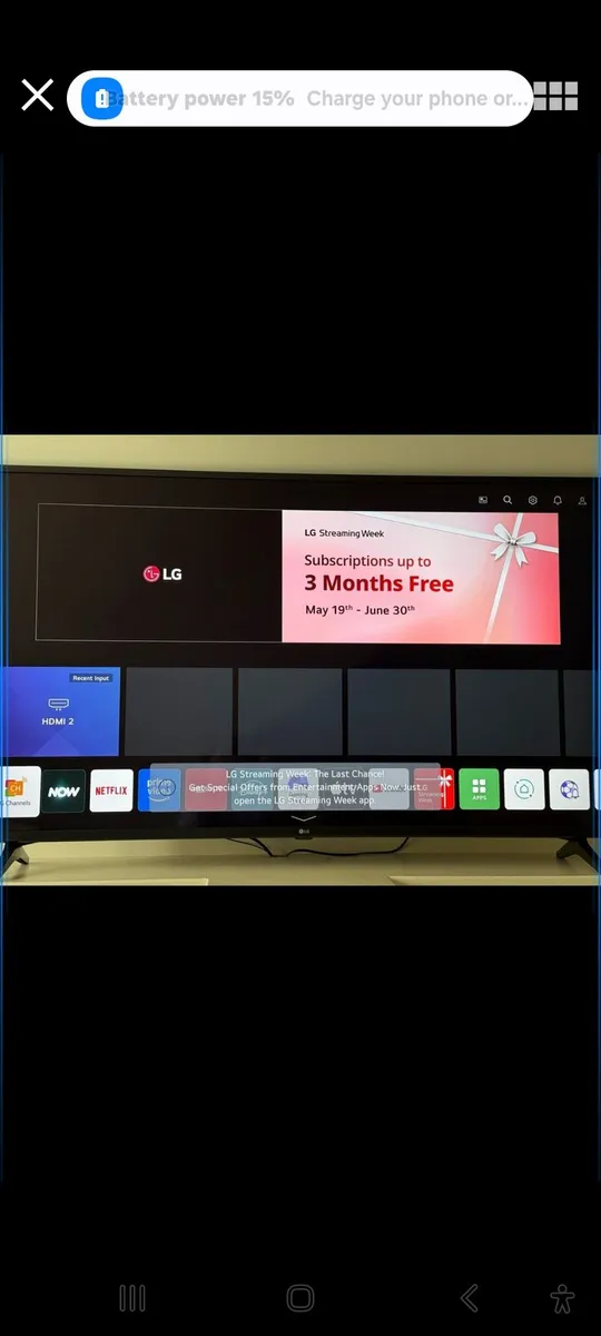 LG 55-inch Smart Tv - Image 2