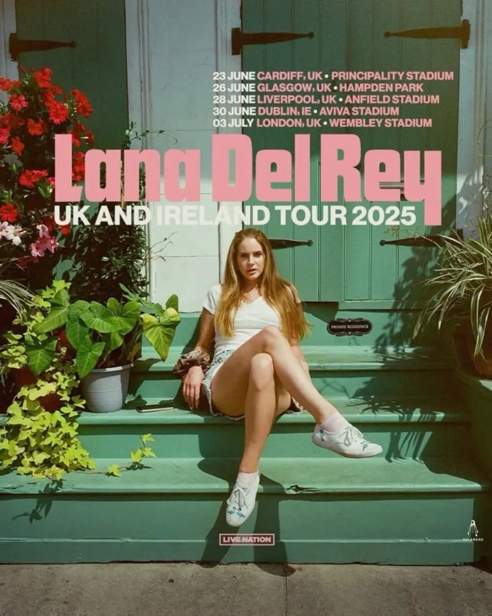 Lana Del Rey Ticket - Image 1