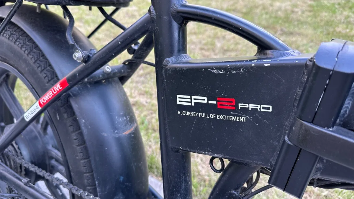 Engwe e-bike with upgrades - Image 2