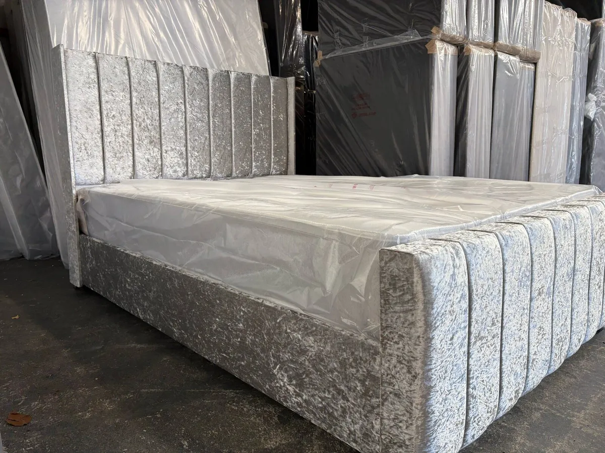 Brand new wingback beds - Image 2