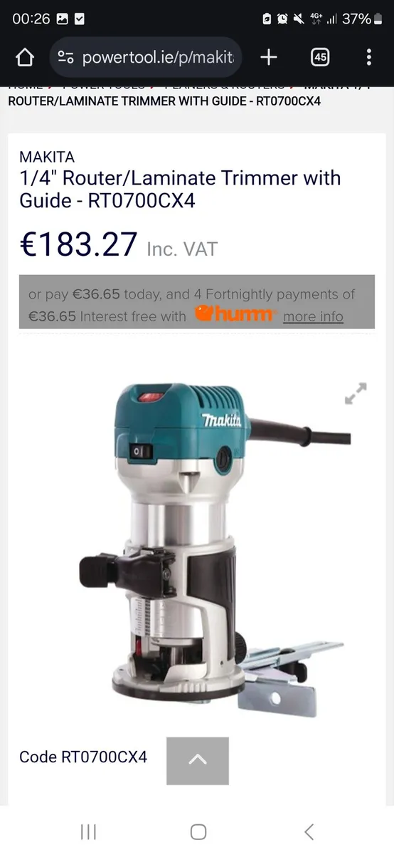Drywall cutter and router (sold as set) - Image 4