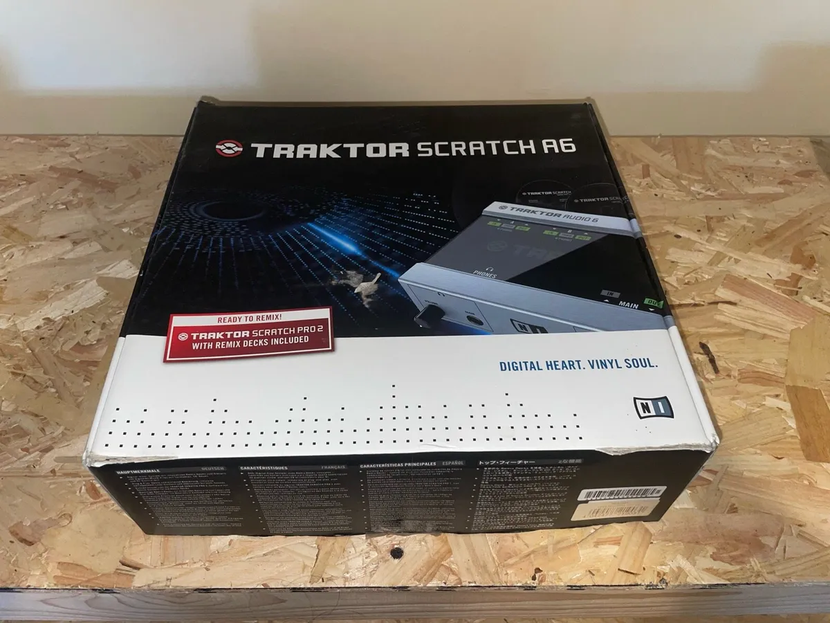 Traktor A6 Audio Interface + Control Vinyls - Image 2
