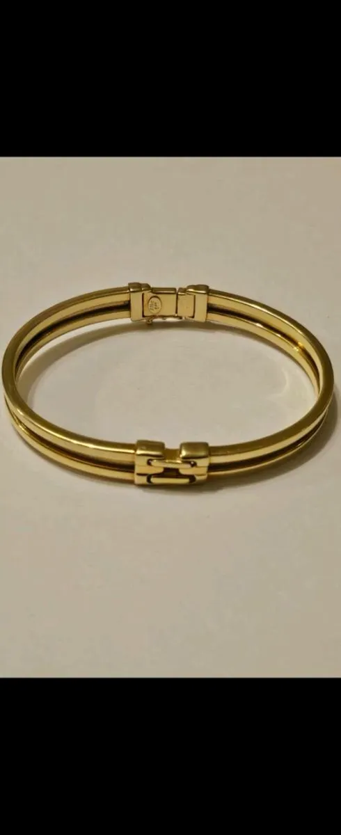 14K Gold Braclet Bangle - Image 1