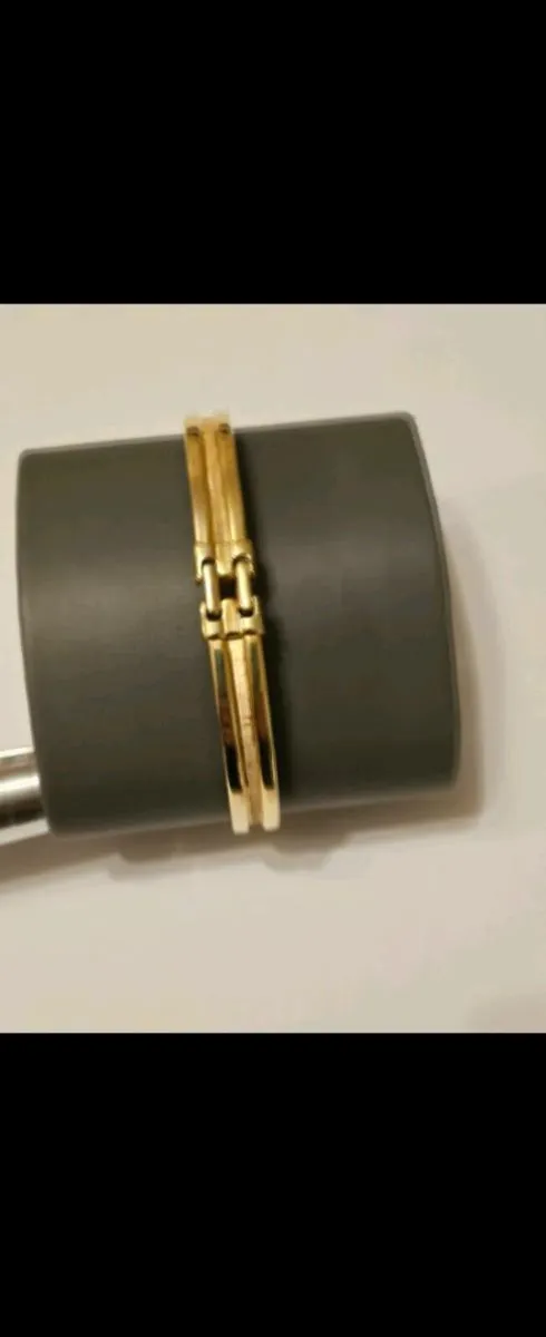 14K Gold Braclet Bangle - Image 4