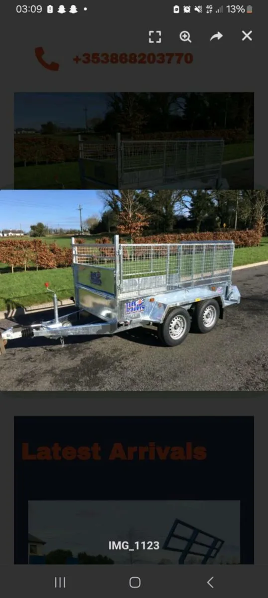 Tuffmac Builders trailer - Image 1