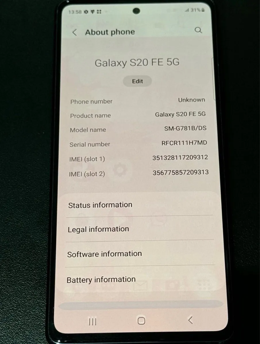Samsung Galaxy S20 Fe 5G unlock 128Gb - Image 4