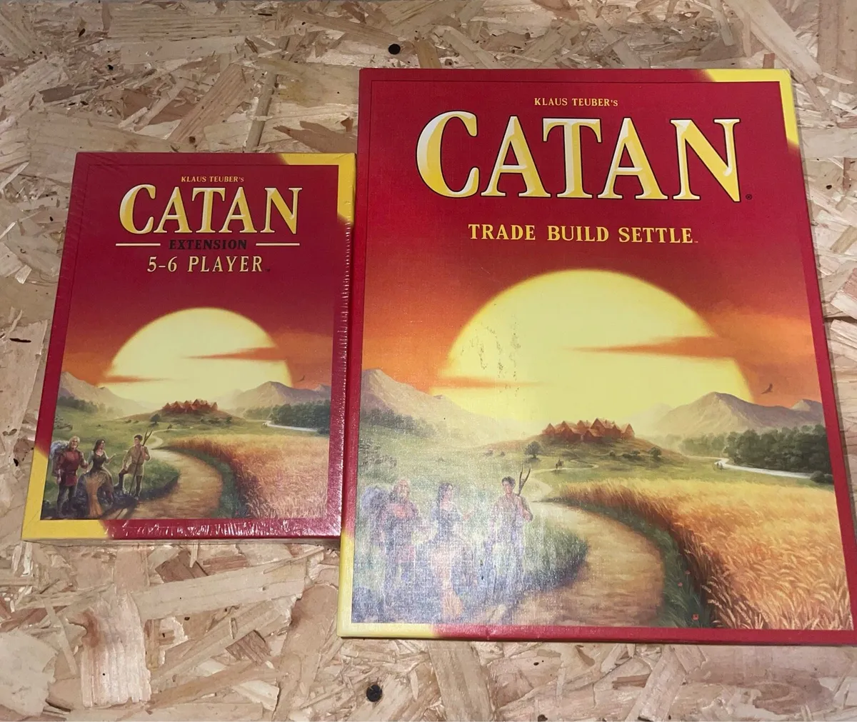 CATAN board game w/ Expansion Pack