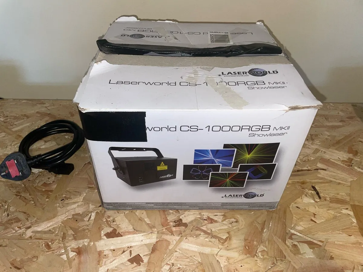 LaserWorld CS1000 RGB MK2 + ShowNET - Image 2