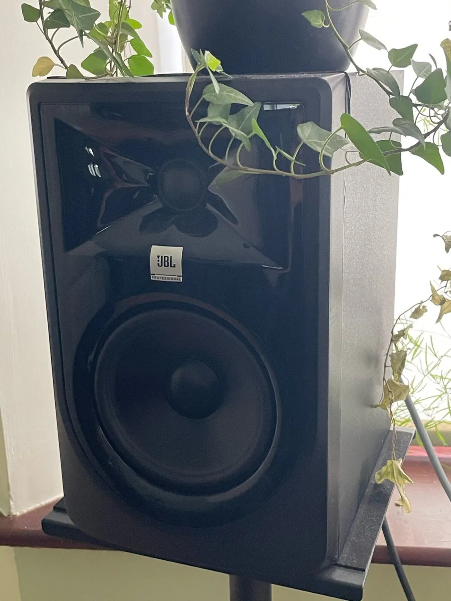 JBL Studio Monitors + Millenium Stands - Image 2