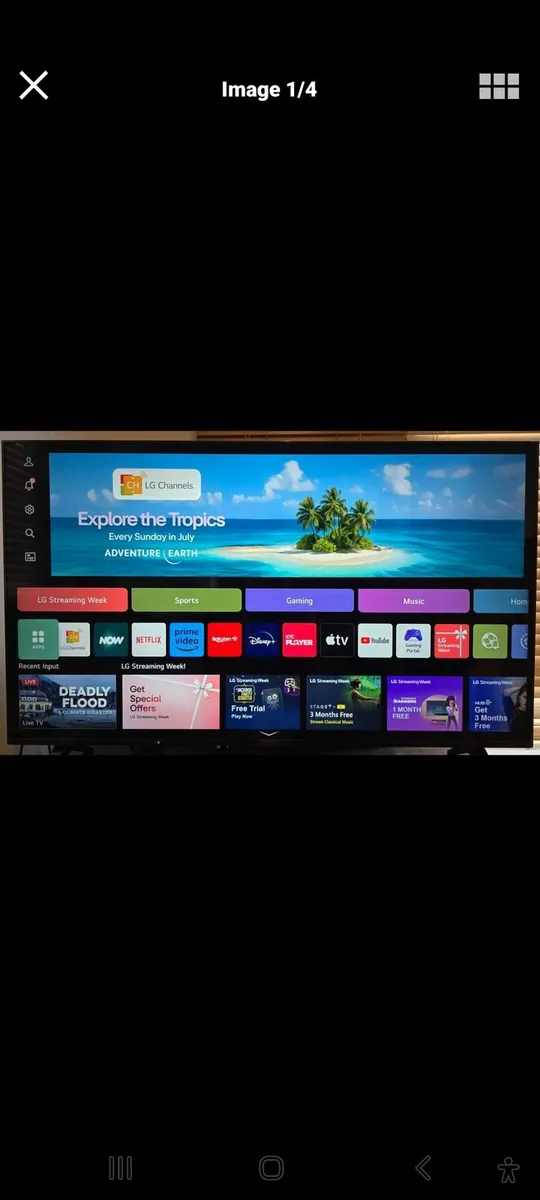 LG 55-inch Smart Tv - Image 1