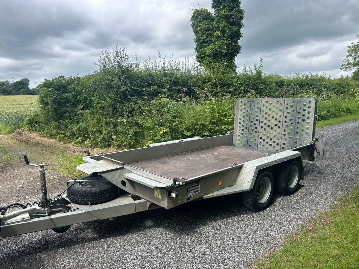 2022 Ifor Williams 12x6 GH126 Plant Trailer - Image 1