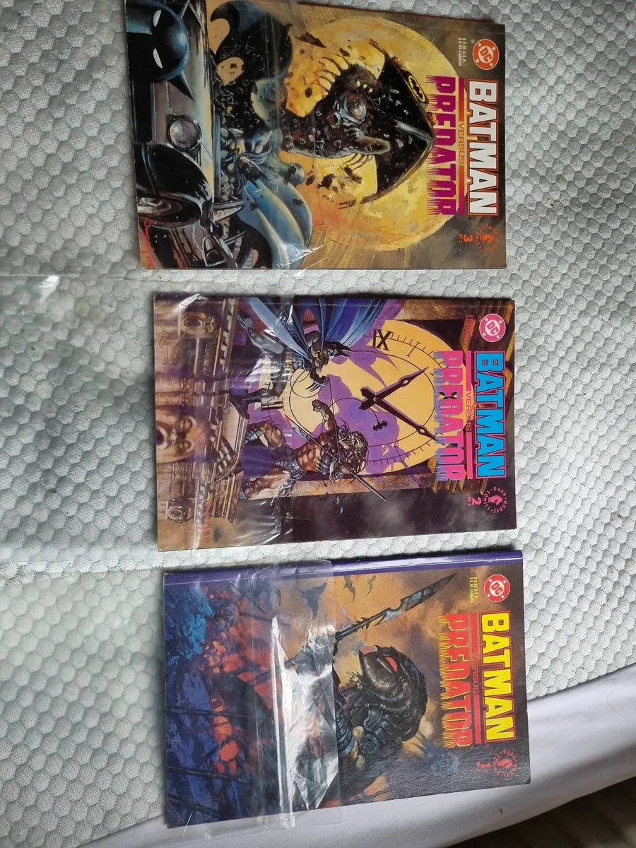 BATMAN VERSUS PREDATOR COMICS 1991