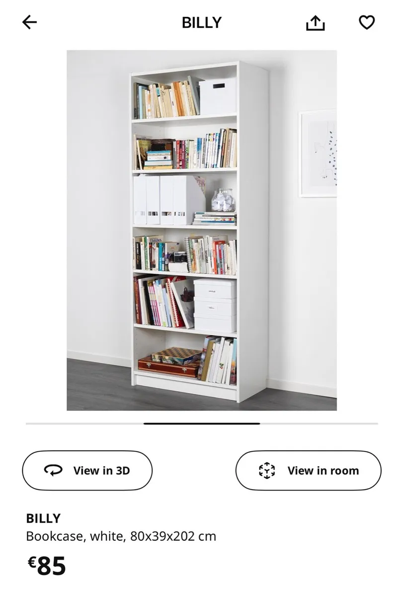 NEW IKEA BILLY Bookcases / Bookshelves - Image 2
