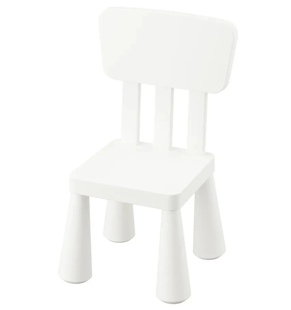 MAMMUT IKEA
Children's chair, in/outdoor/white - Image 1
