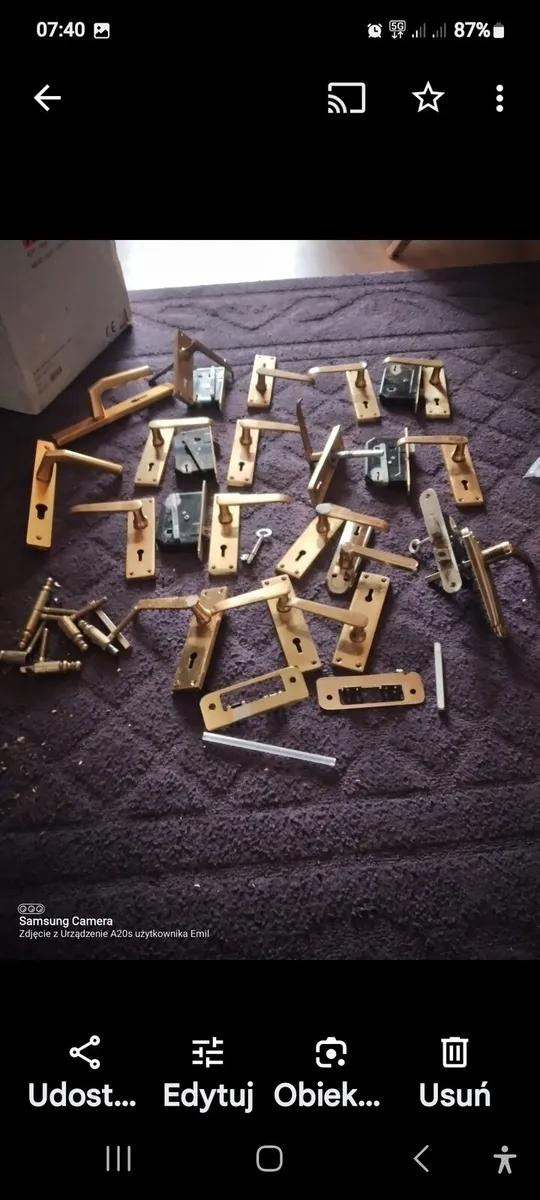 door handle with locks - Image 1